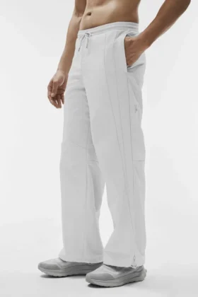 Pantalones de chándal de pierna recta Takeaway – Titanio