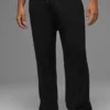 Pantalones de chándal de punto acanalado Domain - Negro