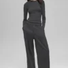 Pantalones de chándal High-Waist - Antracita