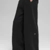 Pantalones de chándal High-Waist - Negro