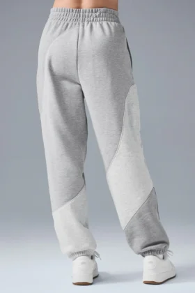 Pantalones de chándal Make Waves – Gris jaspeado atlético tonal