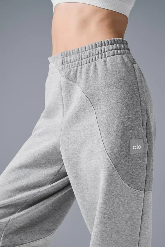 Pantalones de chándal Make Waves - Gris jaspeado atlético tonal