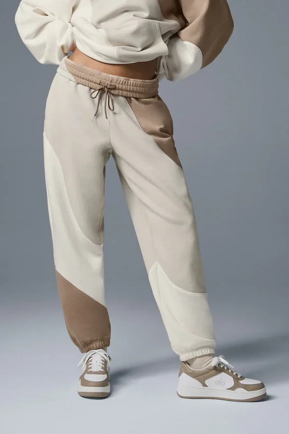 Pantalones de chándal Make Waves – Marfil/Hueso/Grava
