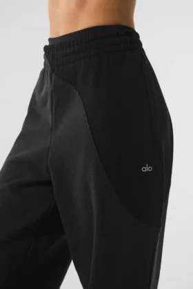 Pantalones de chándal Make Waves – Negro vintage tonal