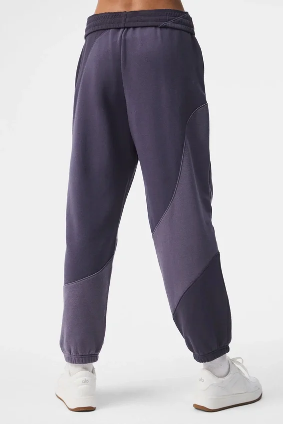 Pantalones de chándal Make Waves - Tonalidad ciruela italiana