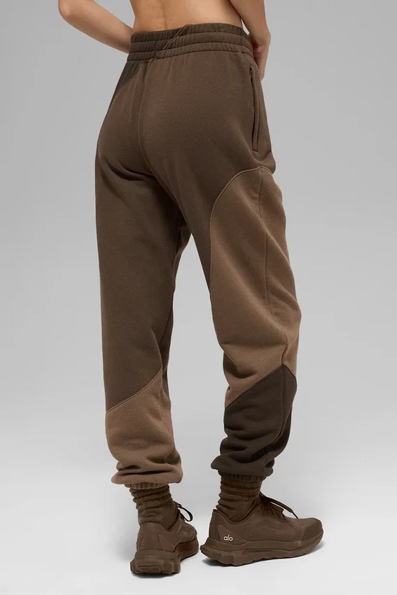 Pantalones de chándal Make Waves - Tonalidad espresso