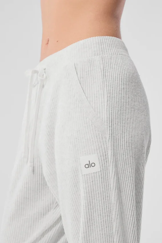 Pantalones de chándal Muse - Blanco jaspeado