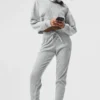 Pantalones de chándal Muse - Gris jaspeado deportivo