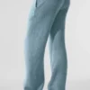 Pantalones de chándal New Class de lana y cachemira - Azul celestial jaspeado con granito