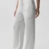 Pantalones de chándal New Class de lana y cachemira - Blanco jaspeado