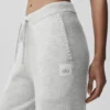 Pantalones de chándal New Class de lana y cachemira - Blanco jaspeado