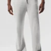 Pantalones de chándal New Class de lana y cachemira - Gris perla jaspeado