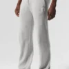 Pantalones de chándal New Class de lana y cachemira - Gris perla jaspeado