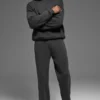 Pantalones de chándal Scholar de pierna recta - Antracita