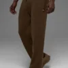 Pantalones de chándal Scholar de pierna recta - Espresso