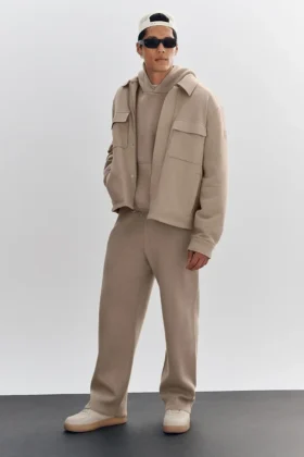 Pantalones de chándal Scholar de pierna recta - Gravel