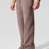 Pantalones de chándal Scholar de pierna recta - Gris champiñón jaspeado