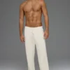 Pantalones de chándal Scholar de pierna recta - Marfil