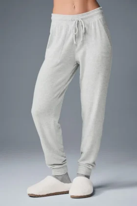 Pantalones de chándal Soho - Gris jaspeado deportivo