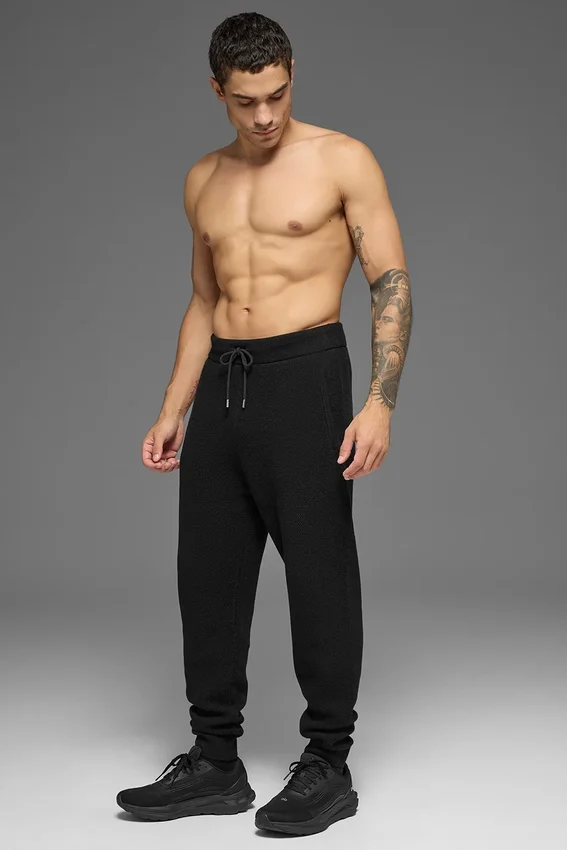 Pantalones de chándal Sports Club - Negro