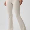 Pantalones de chándal Sway de corte acampanado - Avena jaspeada