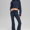 Pantalones de chándal Sway de corte acampanado - Azul marino