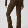Pantalones de chándal Sway de corte acampanado - Espresso