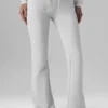 Pantalones de chándal «Sway» de corte acampanado - Gris jaspeado deportivo