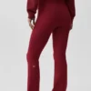 Pantalones de chándal Sway de corte acampanado - Rojo Summer Romance