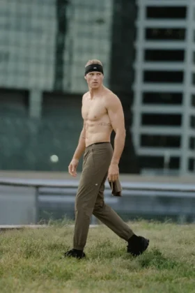 Pantalones de jogging Repetition - Olive Tree