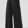 Pantalones de pierna ancha Breezy (largo) - Negro