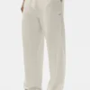 Pantalones de pierna recta Double Take - Bone