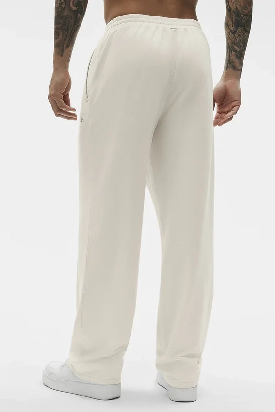 Pantalones de pierna recta Double Take - Bone