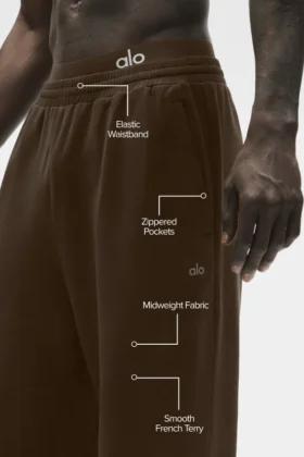 Pantalones de pierna recta Double Take – Espresso