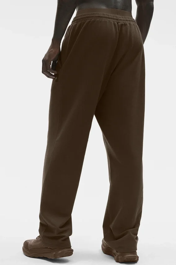 Pantalones de pierna recta Double Take - Espresso