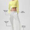 Pantalones de pierna recta High Road - Blanco