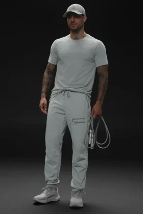 Pantalones deportivos Takeaway - Gris lunar