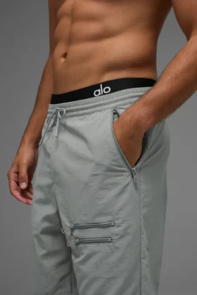 Pantalones deportivos Takeaway – Gris lunar