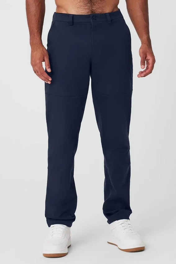 Pantalones Edition Sueded - Azul marino