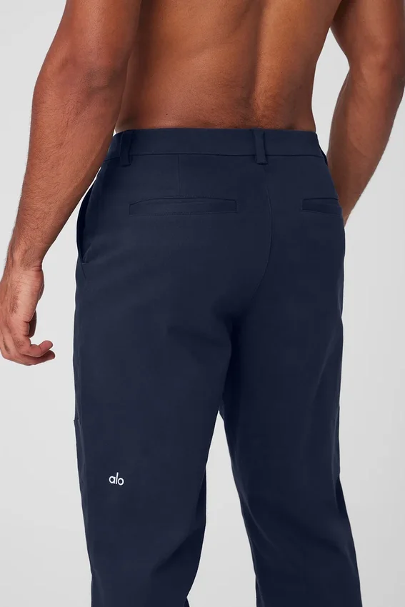 Pantalones Edition Sueded - Azul marino