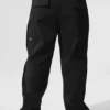 Pantalones Edition Sueded de pierna recta - Negro