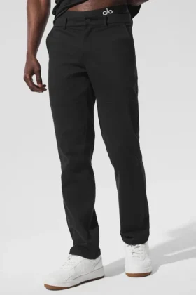 Pantalones Edition Sueded - Negro