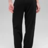 Pantalones jogger Waffle Weekend Escape - Negro