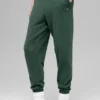Pantalones jogger Waffle Weekend Escape - Verde trébol