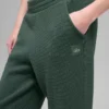 Pantalones jogger Waffle Weekend Escape - Verde trébol