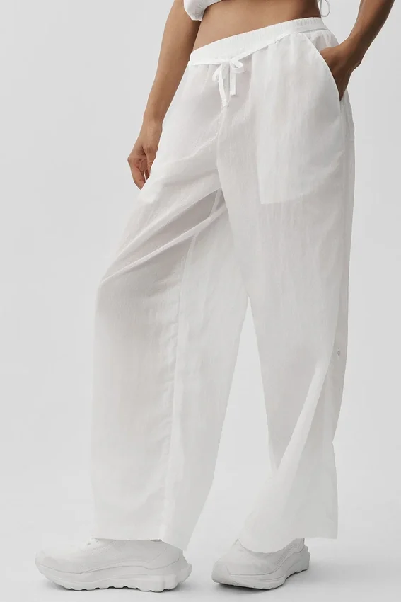 Pantalones Ripstop Electric de pierna recta - Blanco