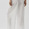 Pantalones Ripstop Electric de pierna recta - Blanco