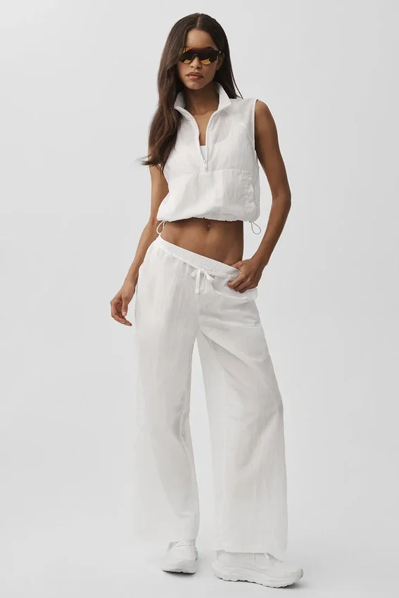 Pantalones Ripstop Electric de pierna recta - Blanco