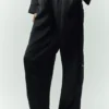Pantalones Silk Luminous (largos) - Negro