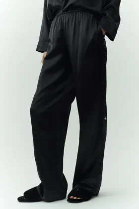 Pantalones Silk Luminous (largos) – Negro